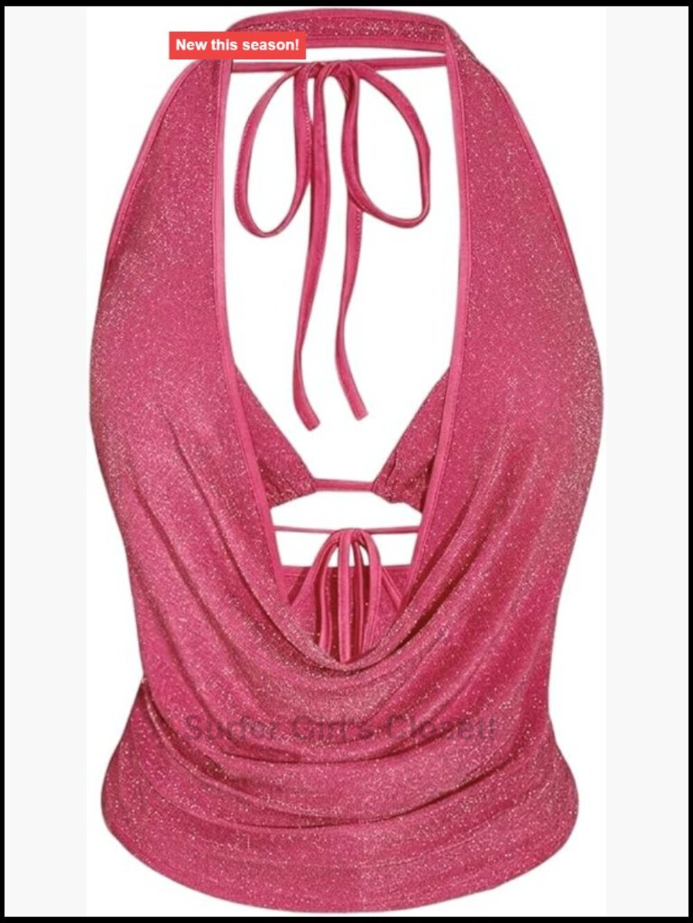 Plus Size Y2K Halter Backless Going Out Top Sleeveless